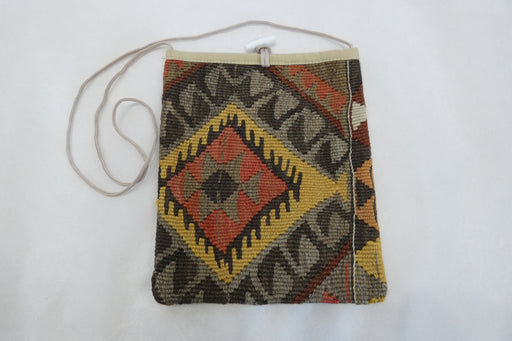 Turkish Kilim Handmade Shoulder Bag "Deniz"-Rugs Direct