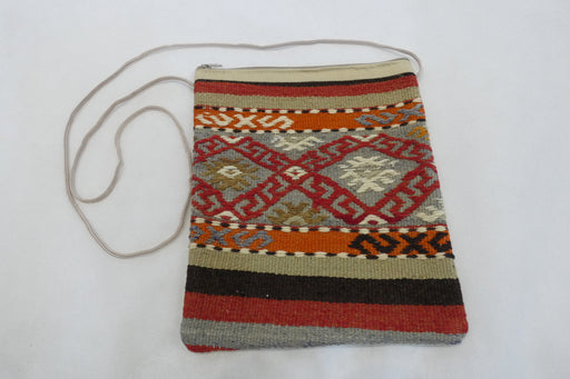 Turkish Kilim Handmade Shoulder Bag "Elif"-Rugs Direct