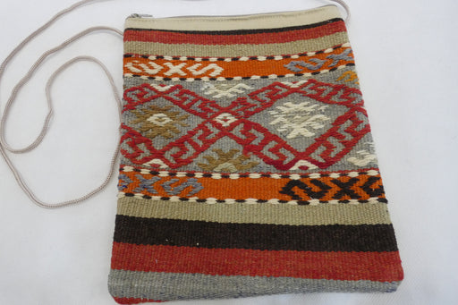 Turkish Kilim Handmade Shoulder Bag "Elif"-Rugs Direct