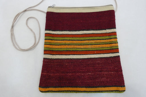 Turkish Kilim Handmade Shoulder Bag "Zeynep"-Rugs Direct