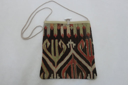 Turkish Kilim Handmade Shoulder Bag "Derya"-Rugs Direct