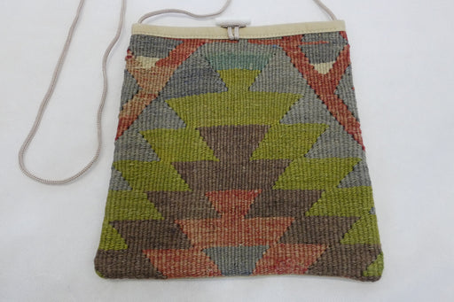 Turkish Kilim Handmade Shoulder Bag "Suna"-Rugs Direct