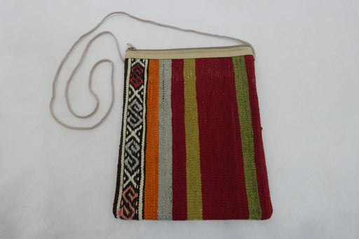 Turkish Kilim Handmade Shoulder Bag "Nisa"-Rugs Direct