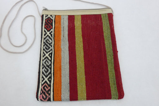 Turkish Kilim Handmade Shoulder Bag "Nisa"-Rugs Direct