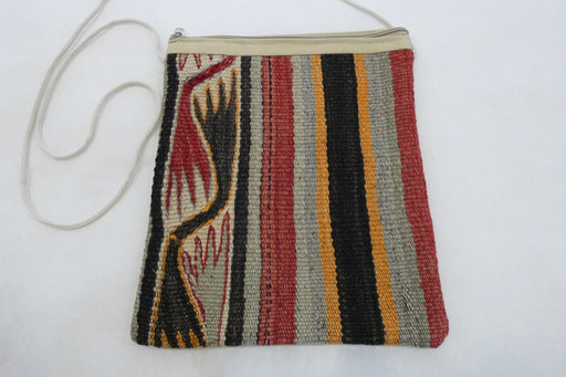 Turkish Kilim Handmade Shoulder Bag "Ege"-Rugs Direct