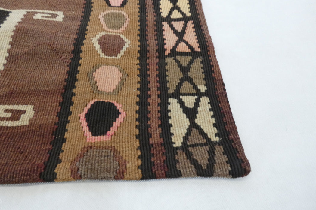 Turkish Hand Made Kilim Cushion Cover - Rugs Direct