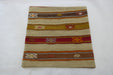 Turkish Hand Made Kilim Cushion Cover (Size: 60 x 60cm)-Rugs DIrect