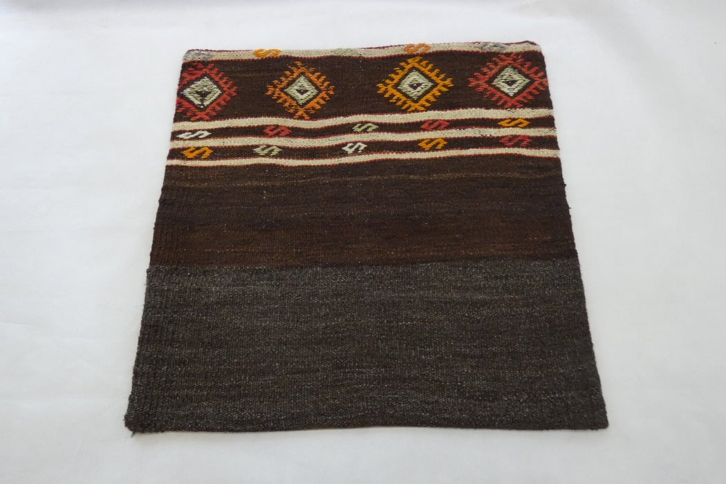 Turkish Hand Made Kilim Cushion Cover (Size: 60 x 60cm)-Rugs Direct