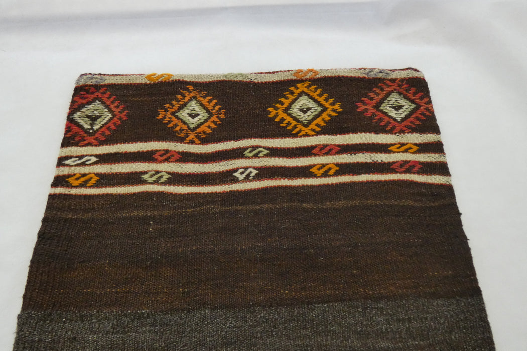 Turkish Hand Made Kilim Cushion Cover (Size: 60 x 60cm)-Rugs Direct