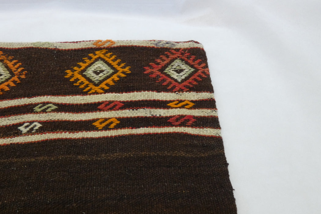 Turkish Hand Made Kilim Cushion Cover (Size: 60 x 60cm)-Rugs Direct