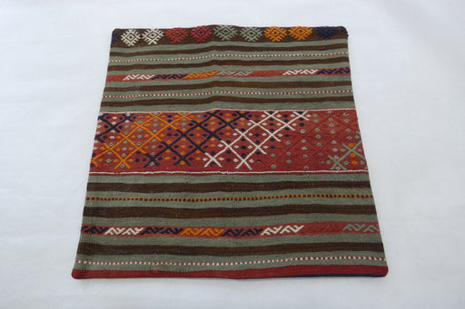 Turkish Hand Made Kilim Cushion Cover (Size: 60 x 60cm)-Rugs Direct