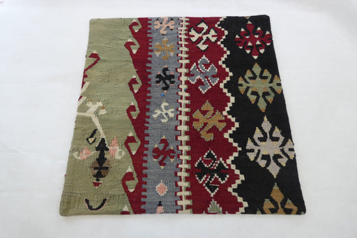 Turkish Hand Made Kilim Cushion Cover (Size: 60 x 60cm)-Rugs Direct