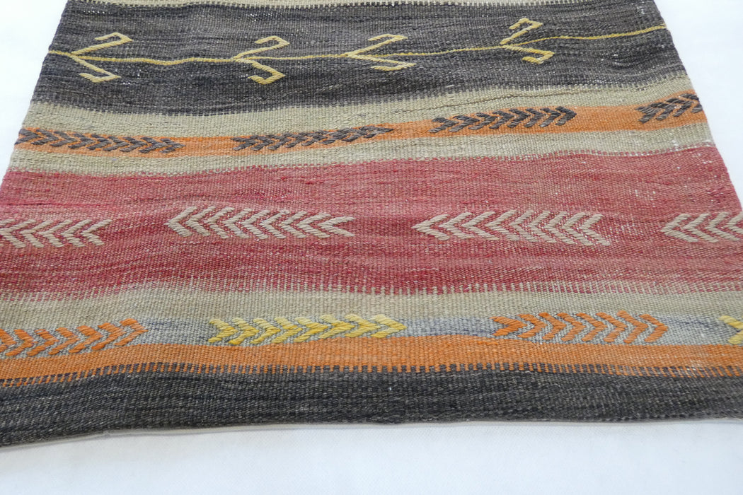 Turkish Hand Made Kilim Cushion Cover (Size: 60 x 60cm)-Rugs Direct