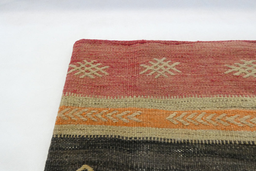 Turkish Hand Made Kilim Cushion Cover (Size: 60 x 60cm)-Rugs Direct