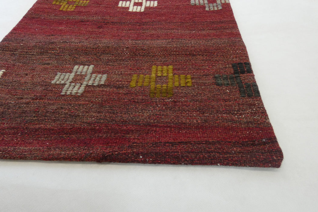 Turkish Hand Made Kilim Cushion Cover (Size: 60 x 60cm)-Rugs Direct