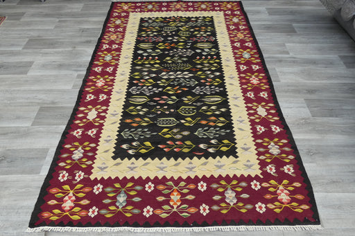 Vintage Moldavian Hand Made Kilim Rug  Size: 280 x 173cm- Rugs Direct 