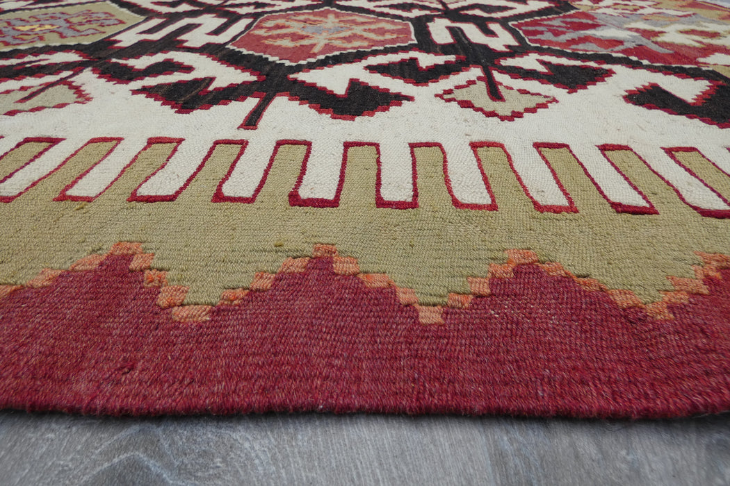 Handmade Fine Turkish Anatolian Kilim Rug Size: 196 x 115cm-Rugs Direct