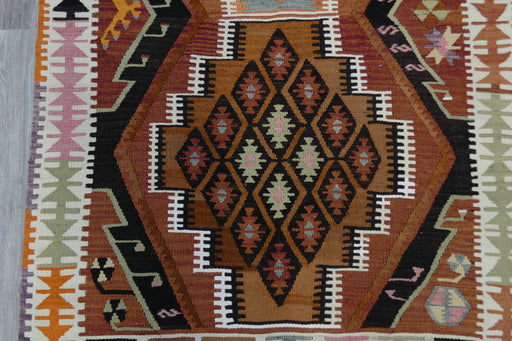 Handmade Fine Turkish Anatolian Kilim Rug Size: 146 x 100cm- Rugs Direct