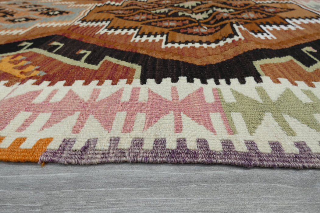 Handmade Fine Turkish Anatolian Kilim Rug Size: 146 x 100cm- Rugs Direct