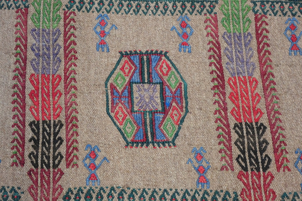 Handmade Fine Turkish Anatolian Kilim Rug Size: 175 x 123cm- Rugs Direct