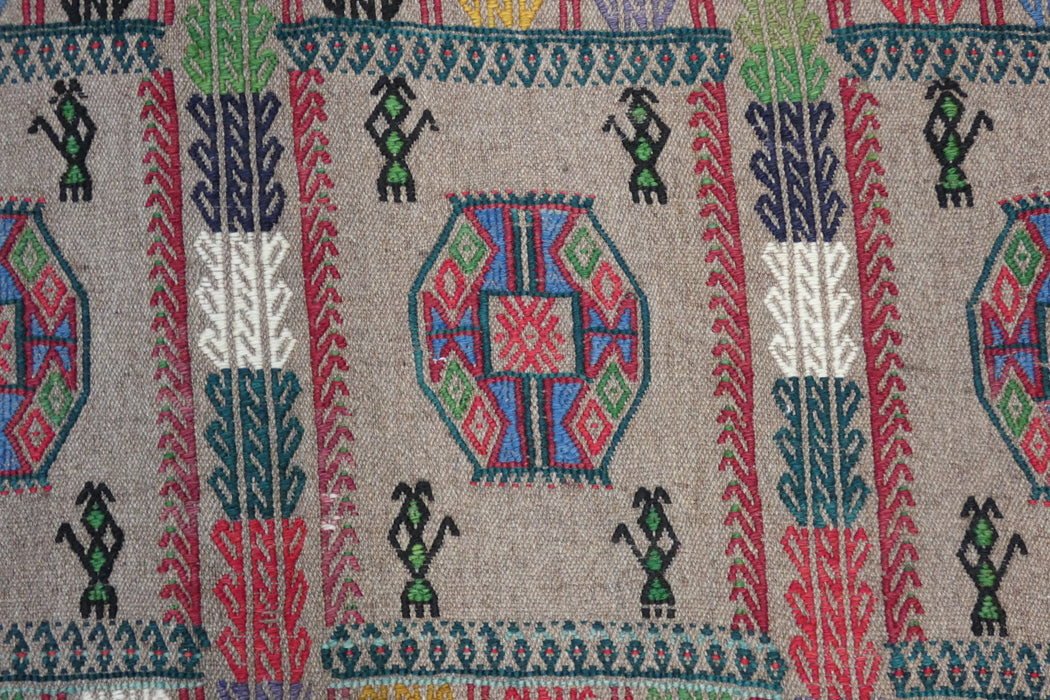 Handmade Fine Turkish Anatolian Kilim Rug Size: 175 x 123cm- Rugs Direct