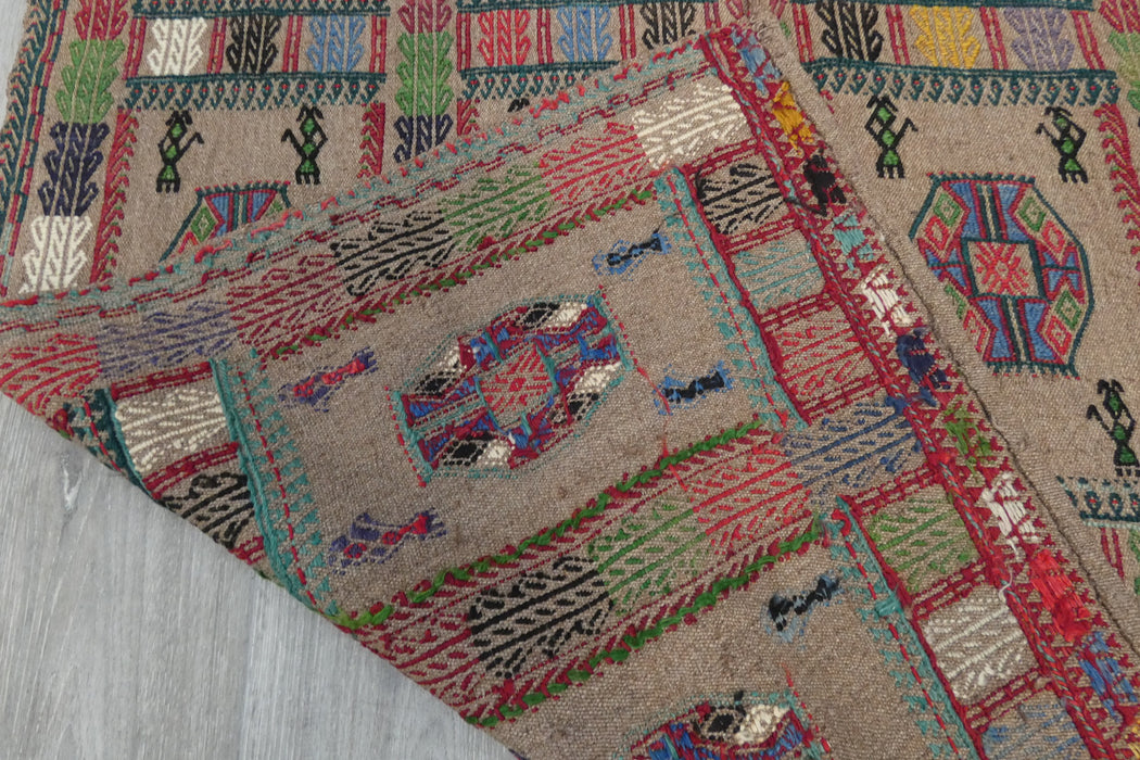 Handmade Fine Turkish Anatolian Kilim Rug Size: 175 x 123cm- Rugs Direct