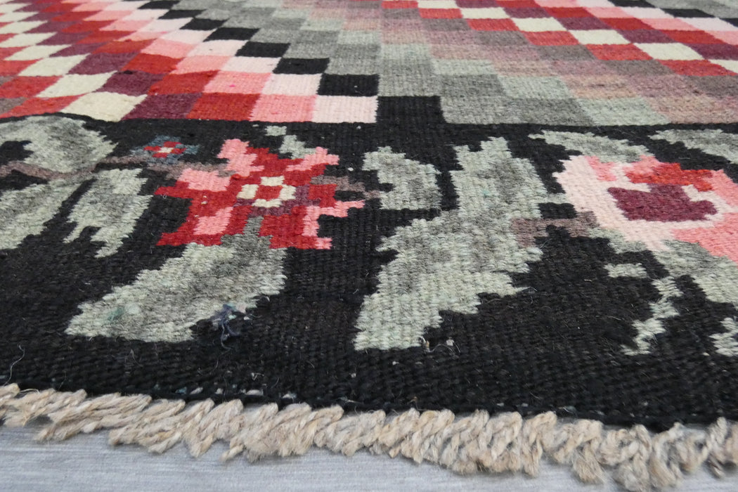 Vintage Moldavian Hand Made Kilim Rug Size: 200 x 155cm- Rugs Direct 