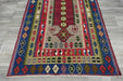 Handmade Fine Turkish Anatolian Kilim Rug Size: 196 x 133cm-Rugs Direct 