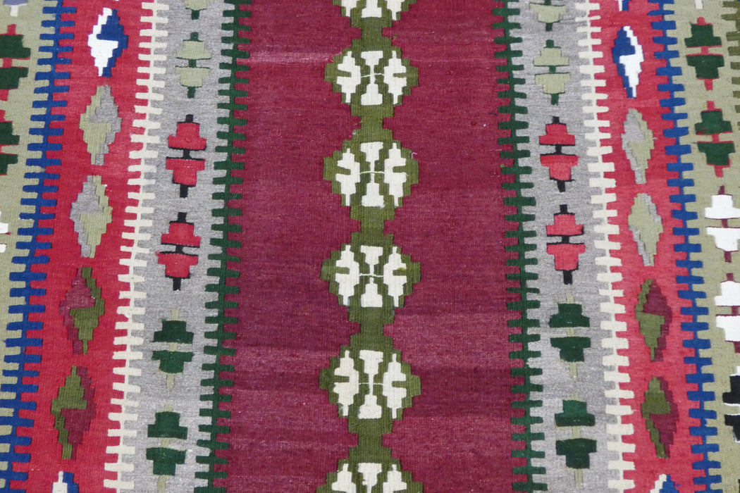 Handmade Fine Turkish Anatolian Kilim Rug Size: 196 x 133cm-Rugs Direct 