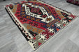 Handmade Fine Turkish Anatolian Kilim Rug Size: 185 x 130cm- Rugs direct 