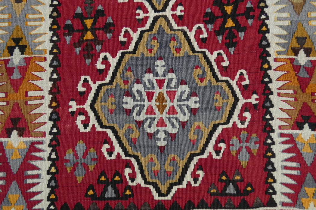 Handmade Fine Turkish Anatolian Kilim Rug Size: 200 x 110cm- Rugs Direct 