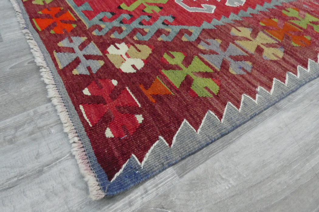 Handmade Fine Turkish Anatolian Kilim Rug Size: 130 x 87cm- Rugs Direct 