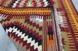 Handmade Fine Turkish Anatolian Kilim Rug Size: 110 x 88cm- Rugs Direct 