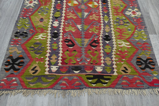Handmade Fine Turkish Anatolian Kilim Rug Size: 150 x 92cm- Rugs Direct 