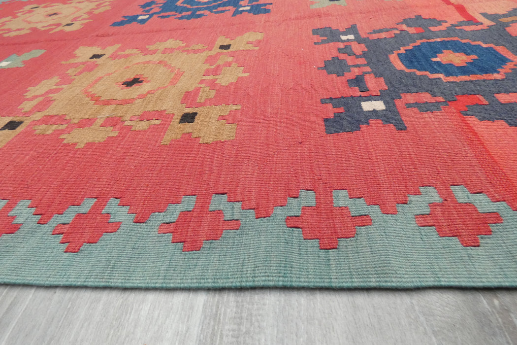 Handmade Fine Turkish Anatolian Kilim Rug Size: 200 x 110cm- Rugs Direct