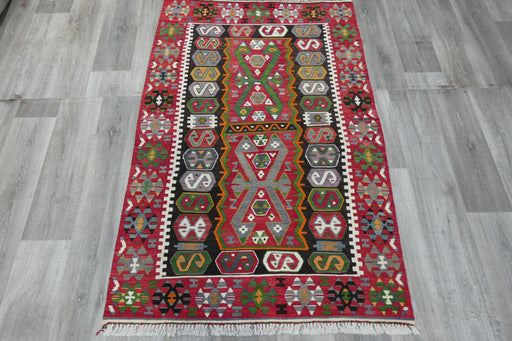 Handmade Fine Turkish Anatolian Kilim Rug Size: 170 x 113cm-Rugs Direct