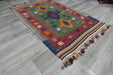 Handmade Fine Turkish Anatolian Kilim Rug Size: 167 x 117cm- Rugs Direct