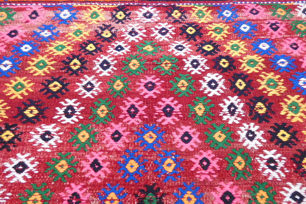 Handmade Fine Turkish Anatolian Kilim Rug Size: 108 x 80cm- Rugs Direct 