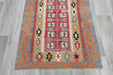 Handmade Fine Turkish Anatolian Kilim Rug Size: 152 x 100cm- Rugs Direct