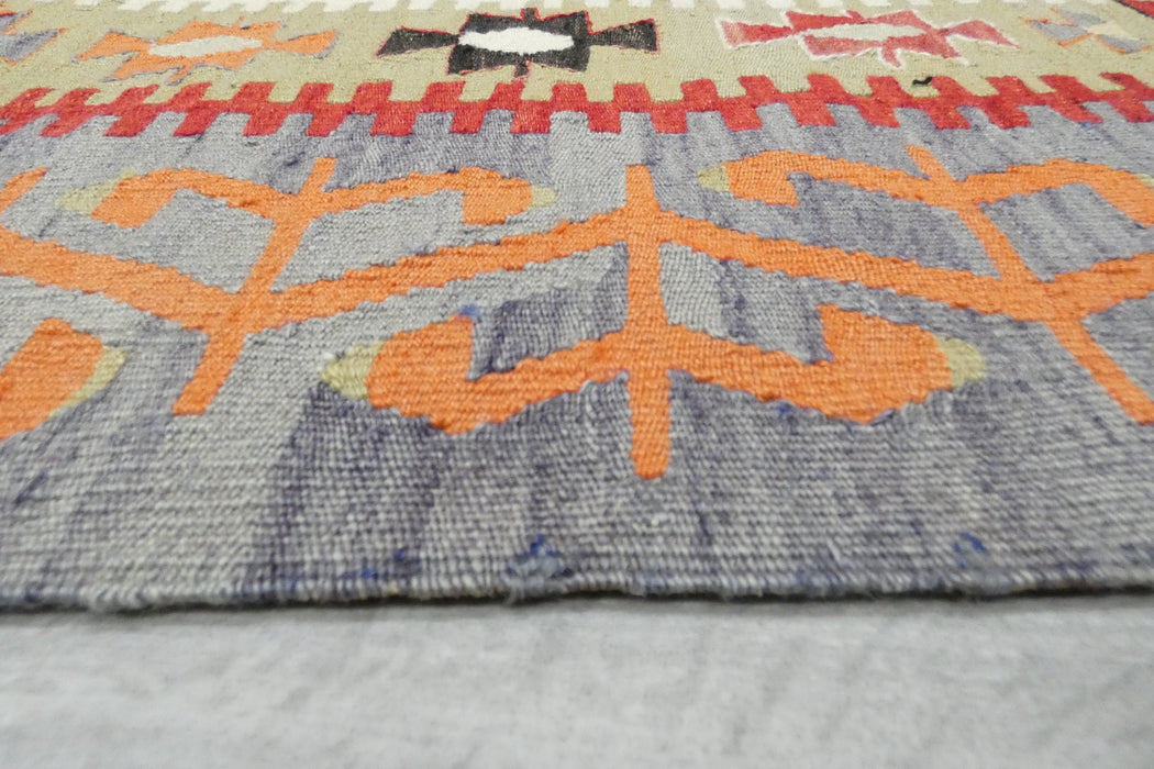 Handmade Fine Turkish Anatolian Kilim Rug Size: 152 x 100cm- Rugs Direct