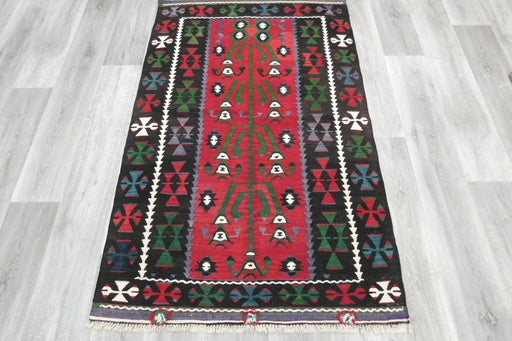 Handmade Fine Turkish Anatolian Kilim Rug Size: 165 x 106cm- Rugs Direct 