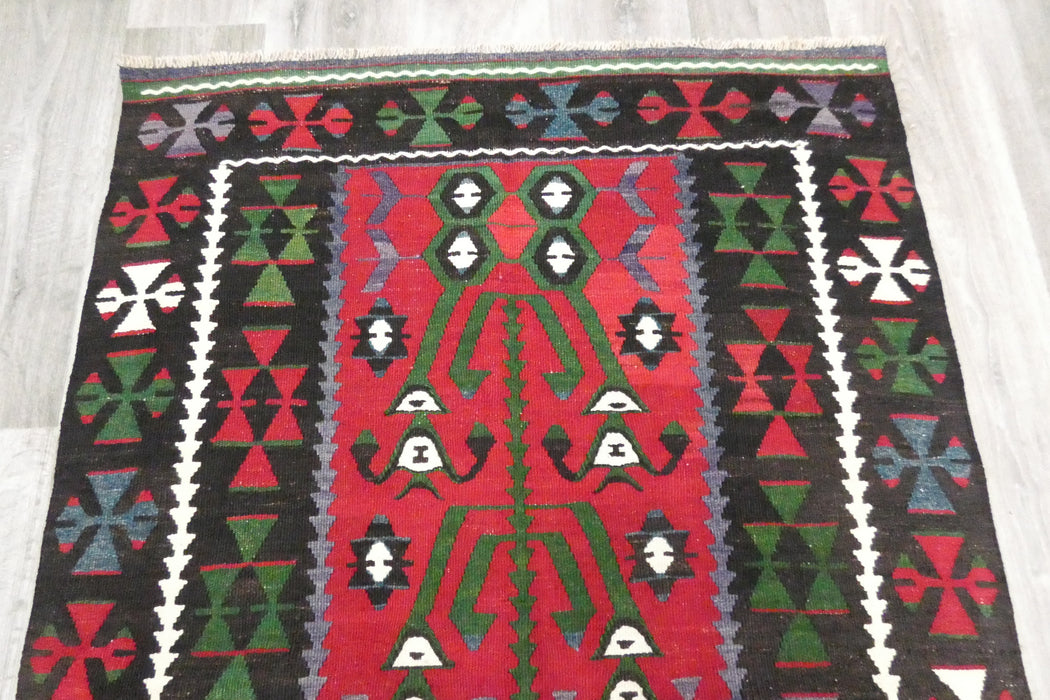 Handmade Fine Turkish Anatolian Kilim Rug Size: 165 x 106cm- Rugs Direct 