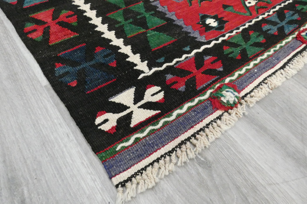 Handmade Fine Turkish Anatolian Kilim Rug Size: 165 x 106cm- Rugs Direct