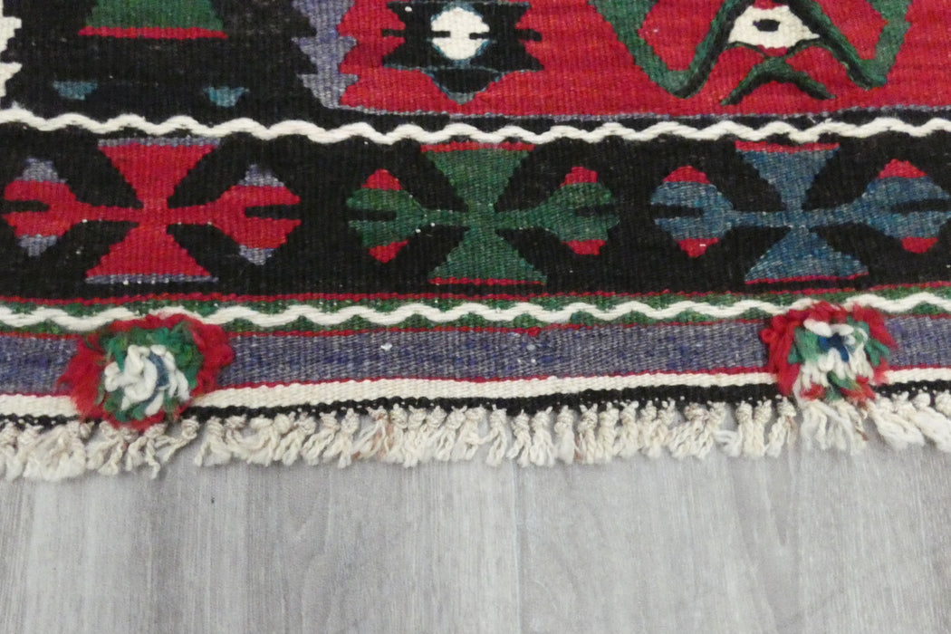 Handmade Fine Turkish Anatolian Kilim Rug Size: 165 x 106cm- Rugs Direct 