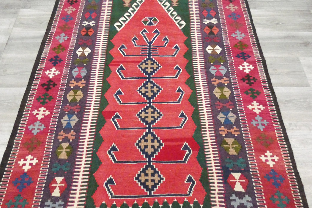 Handmade Fine Turkish Anatolian Kilim Rug Size: 180 x 130cm- Rugs Direct 