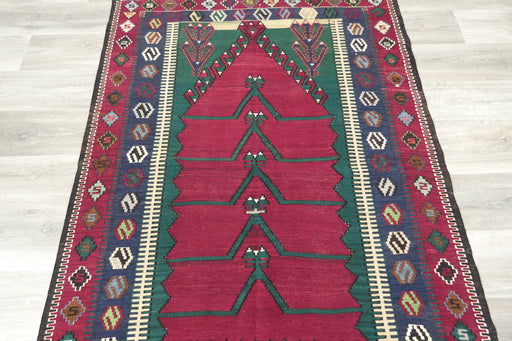 Handmade Fine Turkish Anatolian Kilim Rug Size: 163 x 130cm- Rugs Direct 