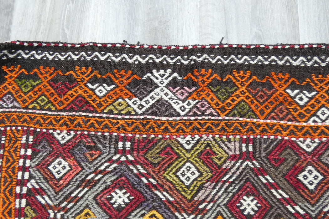 Handmade Fine Turkish Anatolian Kilim Rug Size: 125 x 76cm- Rugs Direct 