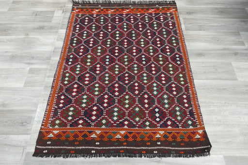 Handmade Fine Turkish Anatolian Kilim Rug Size: 163x 124cm- Rugs Direct 