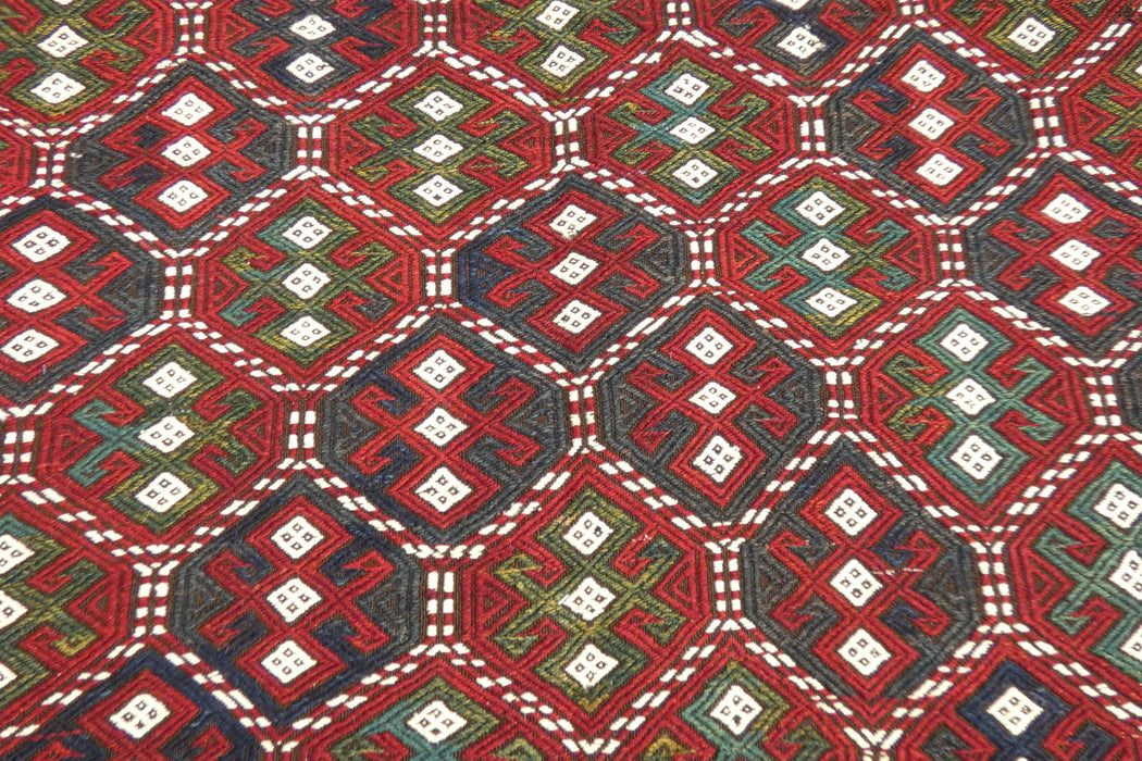 Handmade Fine Turkish Anatolian Kilim Rug Size: 163x 124cm- Rugs Direct 