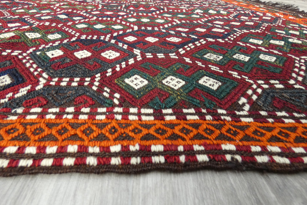 Handmade Fine Turkish Anatolian Kilim Rug Size: 163x 124cm- Rugs Direct 